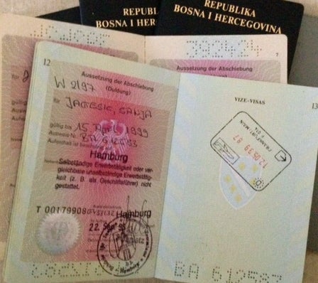 passport stamps, immigration, Sanja Jagesic, Germany