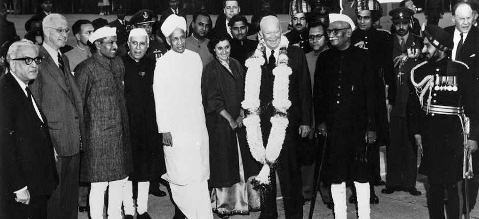 Dwight D. Eisenhower, Delhi, India