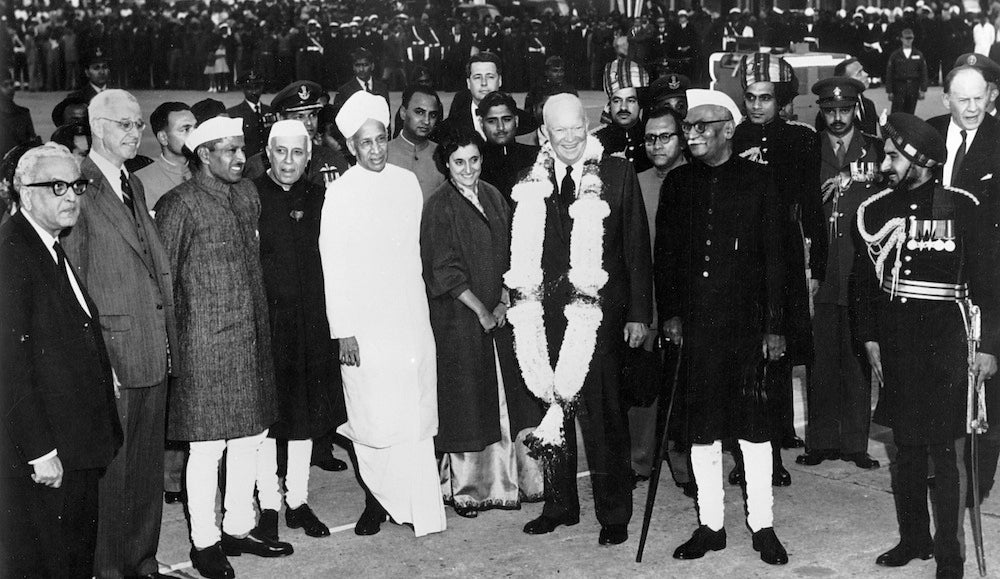 Dwight D. Eisenhower, Delhi, India